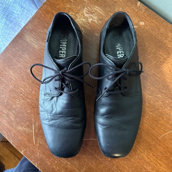 CAMPER Mauro black lace-up oxford | EU 40 US M7 W9 | leather menswear shoes - Picture 3 of 9